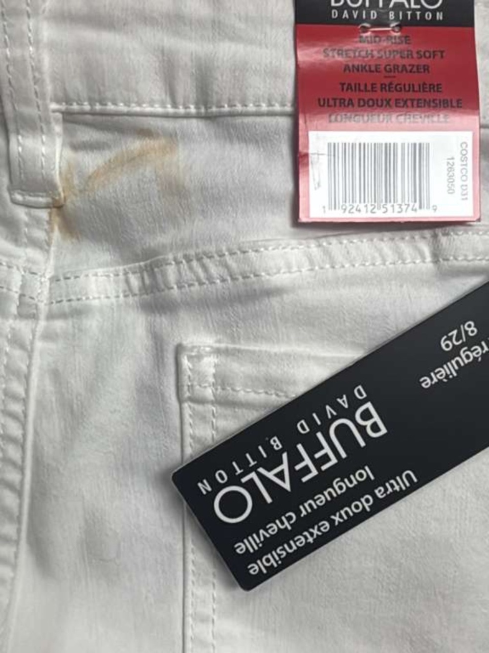 BUFFALO Ladies Aubrey Stretch Ankle Grazer Jeans - Picture 2 of 2